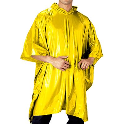 Poncho VINYL 125 x 200 cm JAUNE