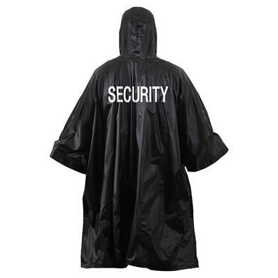 Poncho VINYL SECURITY NOIR ROTHCO 3687 2