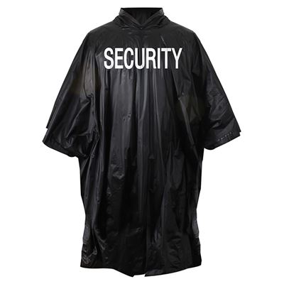 Poncho VINYL SECURITY NOIR