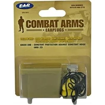 Bouchons d'oreille COMBAT ARMS EARPLUGS en boîte  370-1011 2