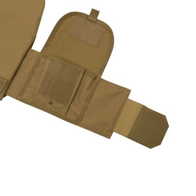 Gilet LASER CUT MOLLE porte-plaques COYOTE BROWN ROTHCO 3747 7
