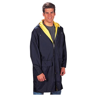 Veste imperméable à capuche PVC NÁM.MODRÁ/ŽLUTÁ