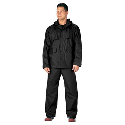 Ensemble imperméable ROTHCO PVC NOIR