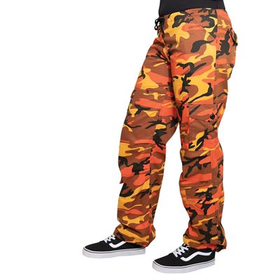 Pantalon femme PARATROOPER ORANGE CAMO ROTHCO 3784 3