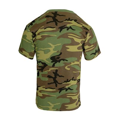 T-shirt à col en V et manches courtes WOODLAND ROTHCO 3788 2