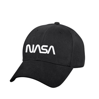 Casquette de baseball NASA NOIRE