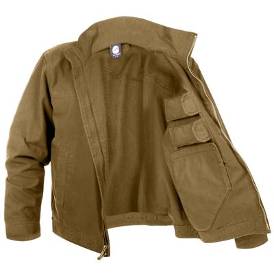 Veste CONCEALED CARRY légère COYOTE ROTHCO 3801 2