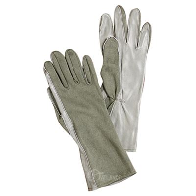 Gants de pilote NOMEX VERTS