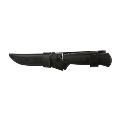 Couteau de chasse finlandais avec étui en cuir NOIR MIKOV 386-NH-4 3