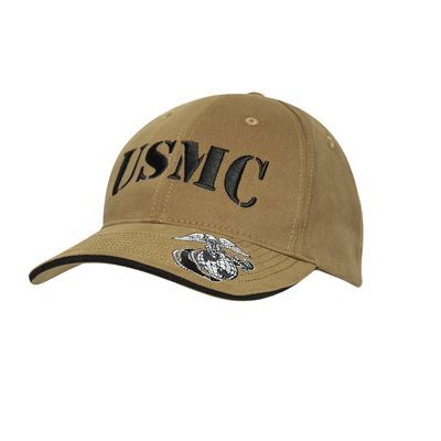 Casquette VINTAGE USMC COYOTE