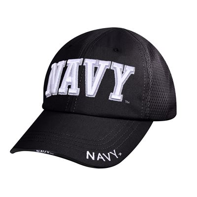 Casquette NAVY en maille NOIRE