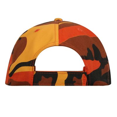 Casquette de baseball Supreme Low ORANGE CAMO ROTHCO 3884 2
