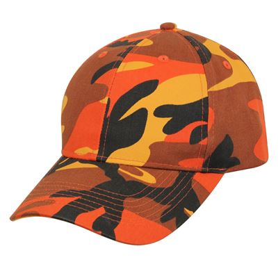 Casquette de baseball Supreme Low ORANGE CAMO