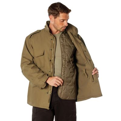 Veste US M65 avec doublure COYOTE BROWN ROTHCO 3896 5