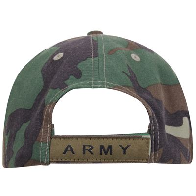 Casquette DELUXE ARMY baseball WOODLAND ROTHCO 3908 2