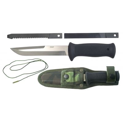 Couteau à lame fixe UTON vz.75/MNS avec étui vz.95 les