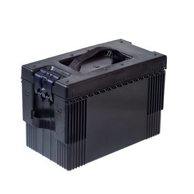 Caisse NATO PPD LWAC mallette en plastique NOIR