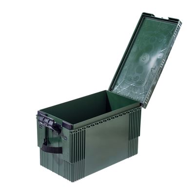 Caisse NATO PPD LWAC mallette en plastique VERTE  39349-VE 2