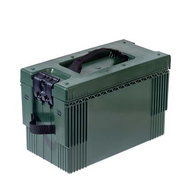 Caisse NATO PPD LWAC mallette en plastique VERTE
