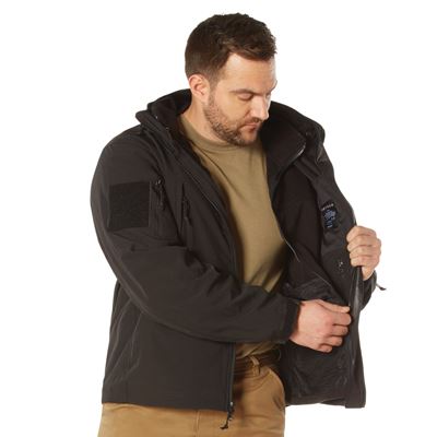 Veste 3 en 1 SPEC OPS softshell NOIRE ROTHCO 3943 6