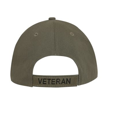 Casquette DELUXE ARMY VETERAN baseball VERTE ROTHCO 3946 2