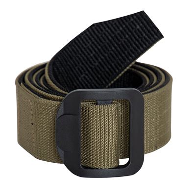 Ceinture AIRPORT FRIENDLY réversible COYOTE/NOIR