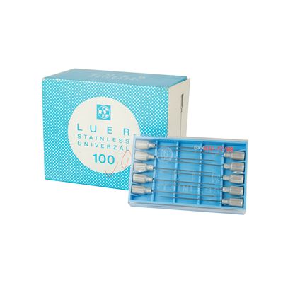 Aiguilles métalliques pour injection 6x40U, lot de 100 pièces