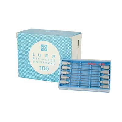 Aiguilles métalliques pour injection 8x50U, lot de 100 pièces