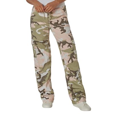 Pantalon pour femmes VINTAGE PINK CAMO ROTHCO 3996 3