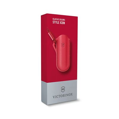 Étui en cuir pour couteau CLASSIC SD ROUGE VICTORINOX 4.0670 3