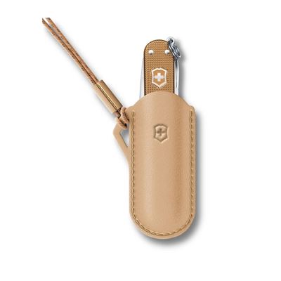 Étui en cuir pour couteau CLASSIC SD WET SAND VICTORINOX 4.0670.49 4