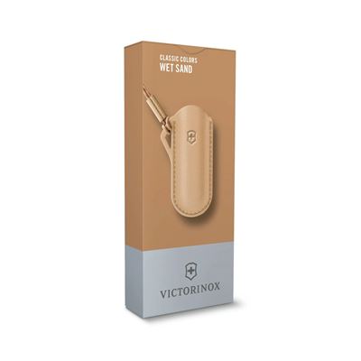 Étui en cuir pour couteau CLASSIC SD WET SAND VICTORINOX 4.0670.49 2