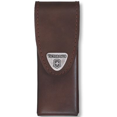 Étui en cuir pour SwissTool Spirit MARRON