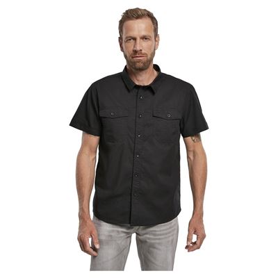 Chemise ROADSTAR à manches courtes NOIRE BRANDIT 4012-2 2