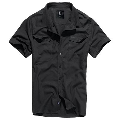 Chemise ROADSTAR à manches courtes NOIRE