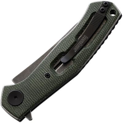Couteau pliant CONCIERGE MICARTA VERT KERSHAW 4020MCG 2