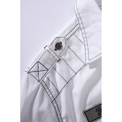 Chemise LUIS VINTAGE à manches longues OLD WHITE BRANDIT 4023-7 5