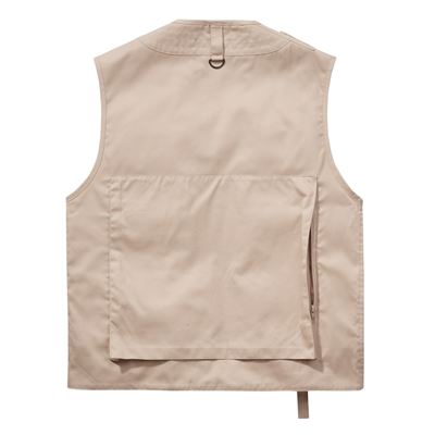 Gilet HUNTING KHAKI BRANDIT 4025-3 2