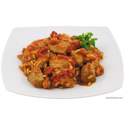 Viande à la serbe avec riz en conserve 400 g  40251A 2