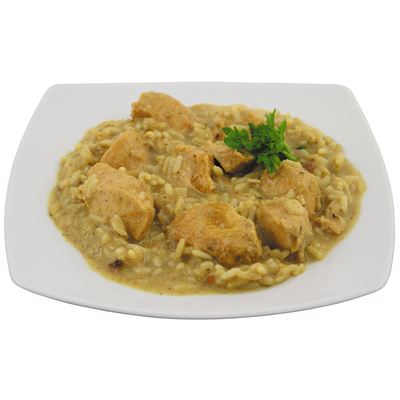 Poulet au curry avec riz en conserve 400 g  40252A 2