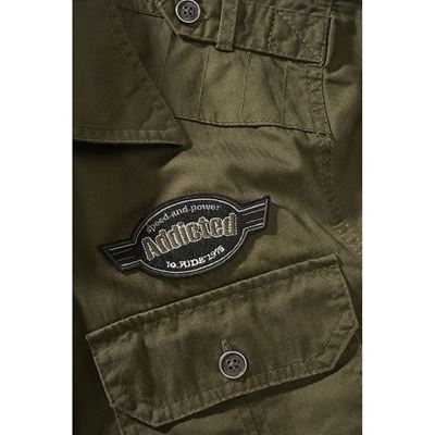 Chemise LUIS VINTAGE à manches courtes VERTE BRANDIT 4033-1 6