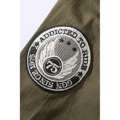 Chemise LUIS VINTAGE à manches courtes VERTE BRANDIT 4033-1 2