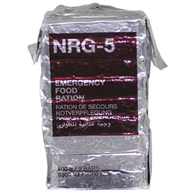 Ration alimentaire d'urgence NRG-5 500 g  30200 2
