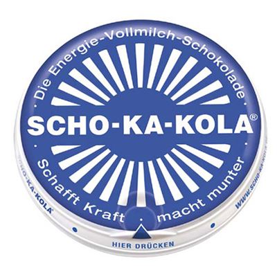 Chocolat énergétique Scho-Ka-Kola au lait 100 g
