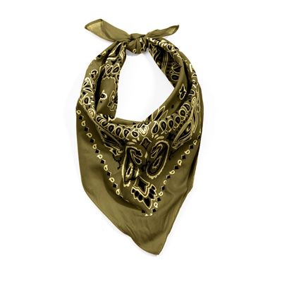 Foulard 55 x 55 cm TRAINMEN OLIV ROTHCO 4051 2