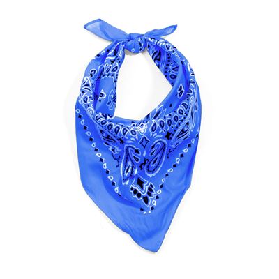 Foulard 55 x 55 cm TRAINMEN BLEU ROYAL ROTHCO 4052 2