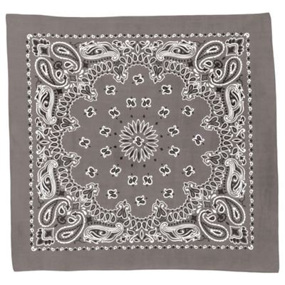 Foulard 55 x 55 cm TRAINMEN GRIS