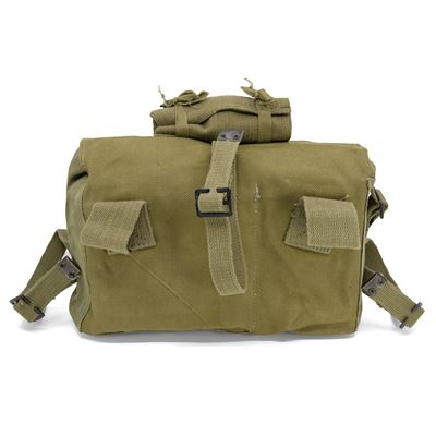 Petit sac de campagne grec M37 WWII original Armée grecque 406202 2