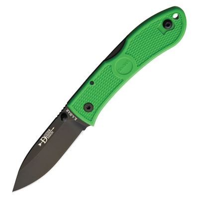 Couteau pliant DOZIER HUNTER lame lisse VERT