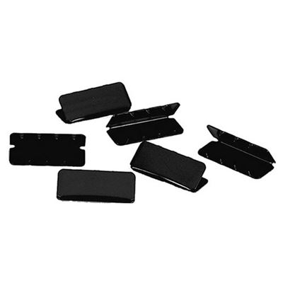 Boucle d'extrémité pour ceinture US NOIRE